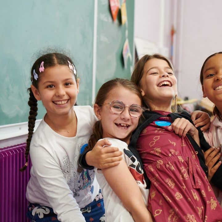 Enfants scolarisés à l'école Estaque-Gare, Marseille ©UNICEF France / Anne-Sophie Nival